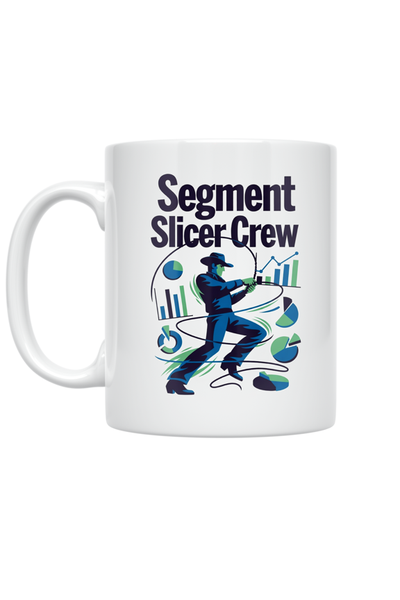 Segment Slicer Crew Data Workflow Art - Data Analyst - 11 oz Ceramic Coffee Mug