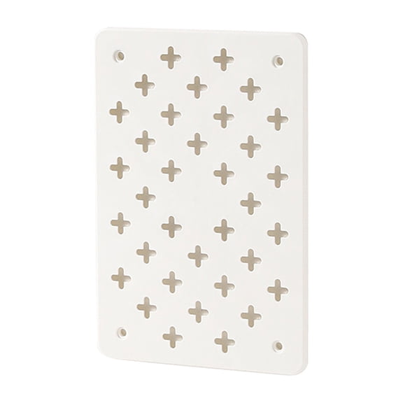 Segmented Grids Wall Panel For Home Office Storage Customizable Plastic Organizers With Hook And Shelves