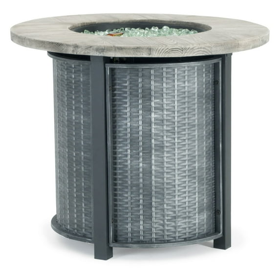Sego Lily Logan 30 in. Round Fire Table