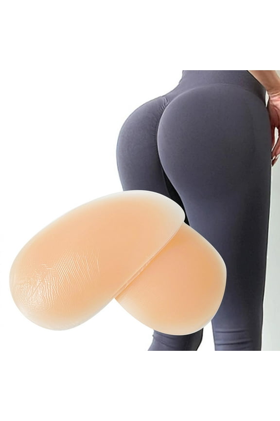 2Pcs Silicone Hip Pads Hip Lifting Pads Panties Portable Panty Fake Hip Pads 200g