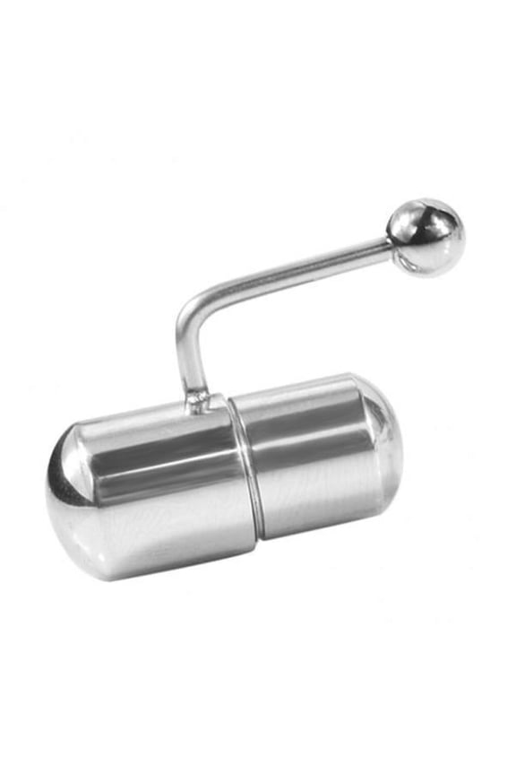 2x1pcs vibrating Fancy Belly Button steel Navel