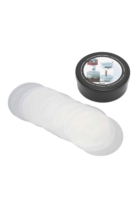 50Pcs Watch Dial Case Back Pads 6cm Dia Protector Sheets Watch Repair Mats for Home Use Watchmaker Jeweller Shop Hand Removal