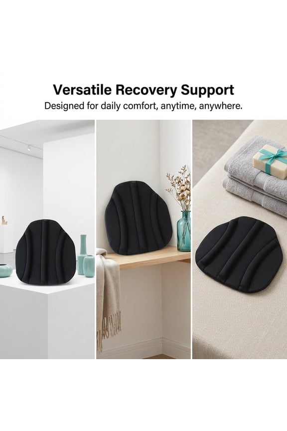 Back Tummy Tuck Board Support Reliable Portable Abdominal Definer Foam Board Black