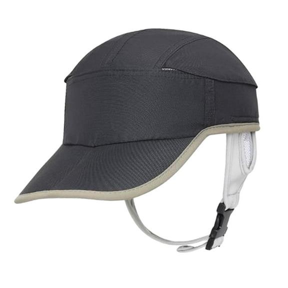 Segolike Baseball Cap for Men Sun Visor Hat Breathable Big Brim Golf Cap Quick Drying Surf Caps Baseball Hat for Running Golf Camping Boating Outdoor Black