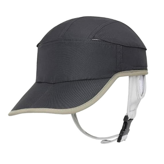 Segolike Baseball Cap for Men Sun Visor Hat Breathable Big Brim Golf Cap Quick Drying Surf Caps Baseball Hat for Running Golf Camping Boating Outdoor Black