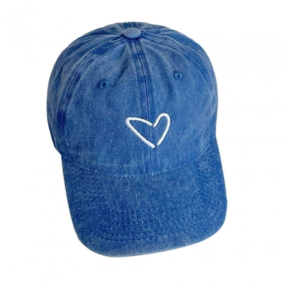 Segolike Baseball Cap Peaked Hat Four Seasons Hat Daily Use Summer Cap Headwear for Driving Travel Outdoor Camping Adults Blue A