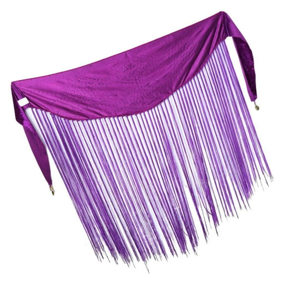 Segolike Belly Dance Skirt Hip Scarf Waist Wrap for Theater Stage Festival Tango Clubwear