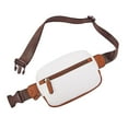 thumbnail image 1 of Segolike Belt Bag Handbag Everywhere Shoulder Purse Fashionable Tote Fanny Pack for Women White, 1 of 8