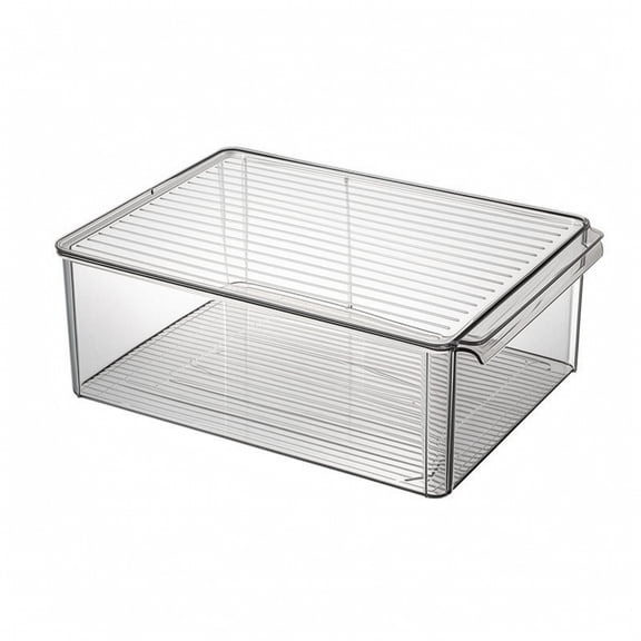 Segolike Bread Dough Proofing Container Clear 5 Liter Fermentation Box with Handgrip Lid for Countertop and Fridge