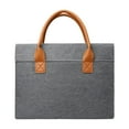 thumbnail image 1 of Segolike Briefcase for Men Women Business Lightweight Laptop Bag for Work Trips Commuting 34x26x4 cm Gray, 1 of 8