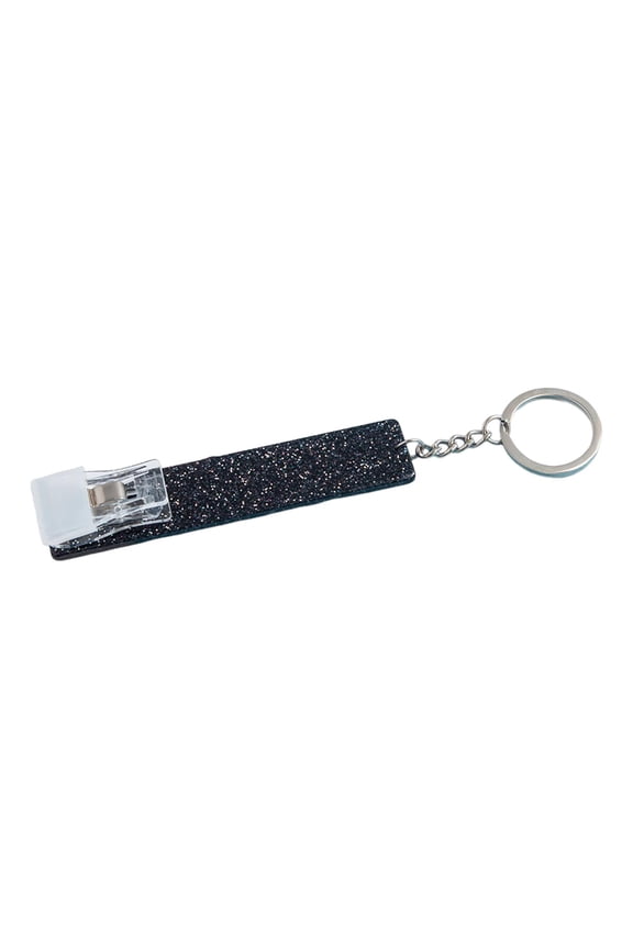 Credit Card Grabber Card Gripper Keychain with Keyring Card Extractor Card Puller for Bus Cards Gas Filling Cards Debit Cards Black