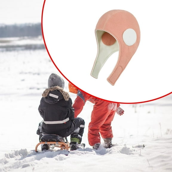 Segolike Ear Protection Hat Ski Hat for Men Women Trendy with Ear Flaps Winter Warm Hat Adults Trapper Hat for Street Holidays Fishing Caramel