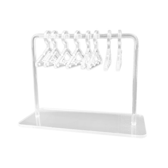 Segolike Earring Hanger Earring Holder Creative Photography Display Props Earring Organizer for Bedroom Wardrobe Clear