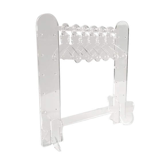 Segolike Earring Holder Stand Jewelry Organizer Acrylic Earring Hanger Rack, Ear Studs Display Rack for Necklace Household Jewelry Shelf Showcase Show