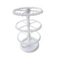 thumbnail image 1 of Segolike Earring Organizer Holder,Rotating Hanging Rack,Jewelry Display Stand,Storage Rack for Necklace Vanity Table Earrings Bracelet 3 Tier in White, 1 of 8