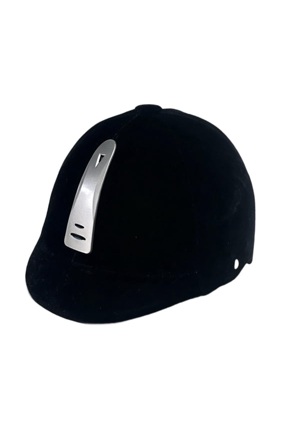 Equestrian Helmet Horse Riding Cap Adjustable Equestrian Hat Outdoor Sports Gear Lightweight Pp Material Suitable for Women Men Sporting Events Horse Black Silver