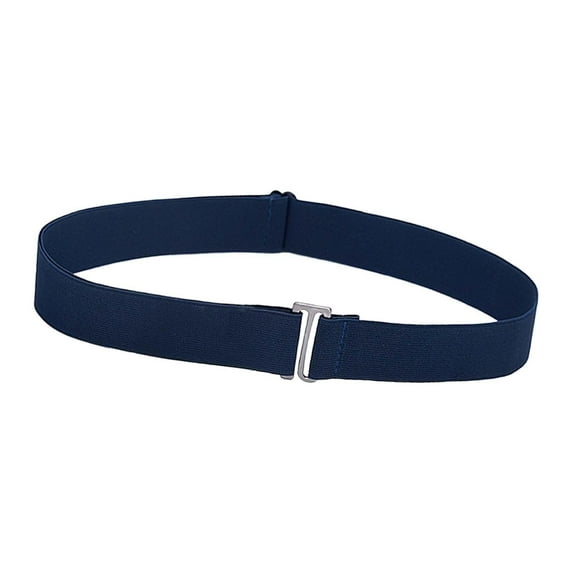 Segolike Fashion Women Stretch Belt Adjustable Comfortable Invisible Belts for Pants Navy