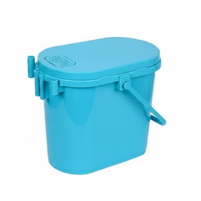 Segolike Fishing Bucket Live Fish Box Seat Thickened Plastic Portable Construction for Shore and Riverbank Anglers