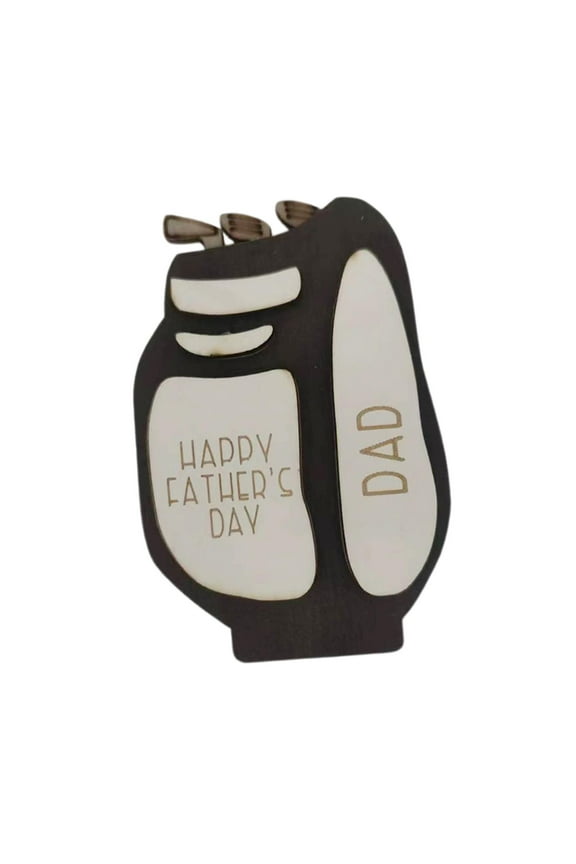 Golf Bag Wallet Father's Day Men Lightweight Portable Compact Gift Organizer for Birthday Business Anniversary Travel Valentine'S