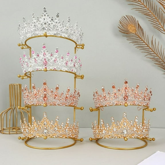 Segolike Hair Crown Rack, Headwear Holder, Princess Crown Rack, Hairband Bridal Headband Rack,Tiara Support Stand for Decor,Bridesmaid