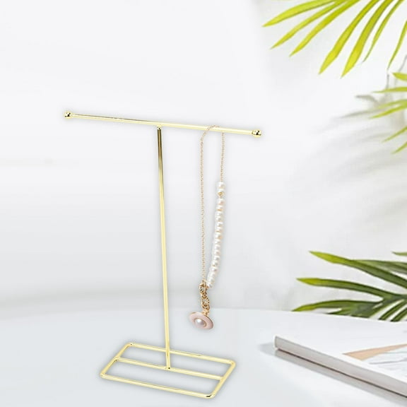 Segolike Jewelry Stand Necklace Hanger, Jewelry Organizer Tabletop Multifunction Necklace Holder for Rings Bangle Watch Earrings
