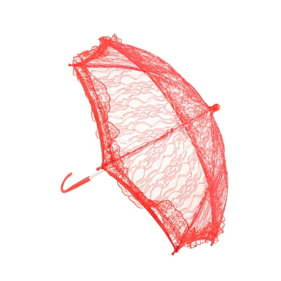 Segolike Lace Umbrella Decorative for Bridesmaids Kids Women Stage Performance B