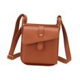 thumbnail image 1 of Segolike Leather Shoulder Bag Adjustable Strap Purse for Woman and Man Commuting Business brown, 1 of 8