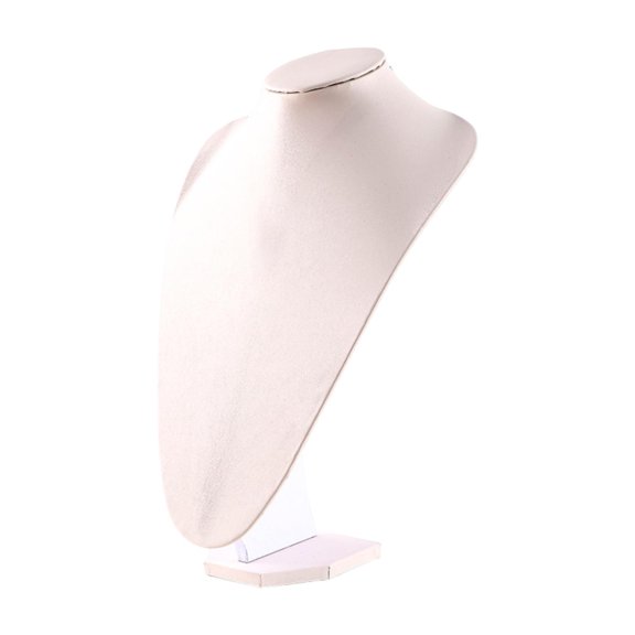 Segolike Mannequins Bust Stand,Jewelry Necklace Organizer Rack, Decor Ornament Necklace Display Holder for Tabletop Dresser Countertop Height 34cm
