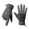 thumbnail image 1 of Segolike Mens Waterproof Winter Gloves Warm Gloves Touchscreen Motorcycle Gloves Comfortable Snow Ski Gloves Cycling Gloves for Biking Grey, 1 of 8