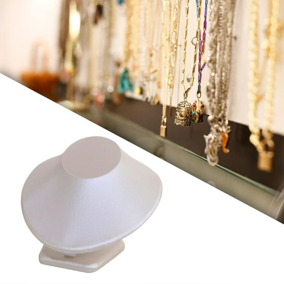 Segolike Necklace Display Stand Jewelry Holder Storage Rack Stable Jewelry Display Bust Stand Necklace Chain Jewelry Bust for Tabletop S