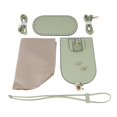 thumbnail image 1 of Segolike PU Leather Bag Making Kit with Holes Leather Bag Sewing Kit DIY Knitting Bag Set Green, 1 of 8