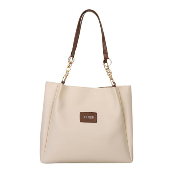 Segolike PU Leather Shoulder Bag, Tote Bag for Women, Purse for Travel, Work, Vacation, Party, Dating Light Khaki