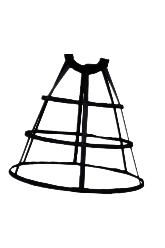 Petticoat Underskirt Crinoline Petticoat for Bridesmaid Bridal Dress Dancing Black