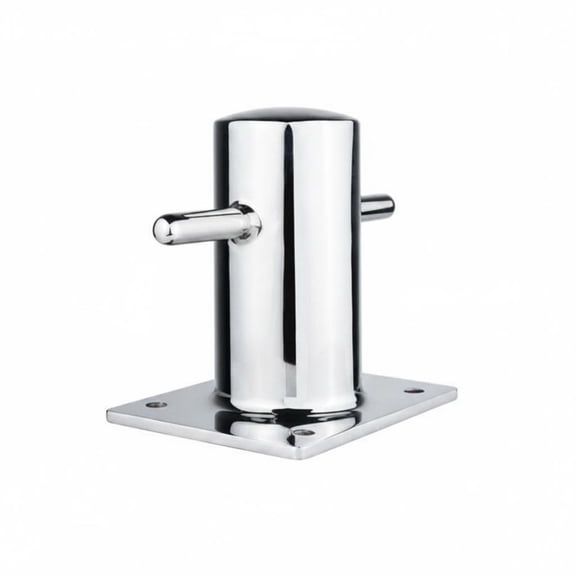 Segolike Pier Bollard Boat Cleat Mooring Post Polished 316 Stainless Steel Sturdy for Docks Fiberglass Vessels and Mooring Lines