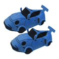 thumbnail image 1 of Segolike Simulation Car Slippers, Non-slip Home Slippers for New Year Gifts, Family Cartoon Blue, 1 of 8