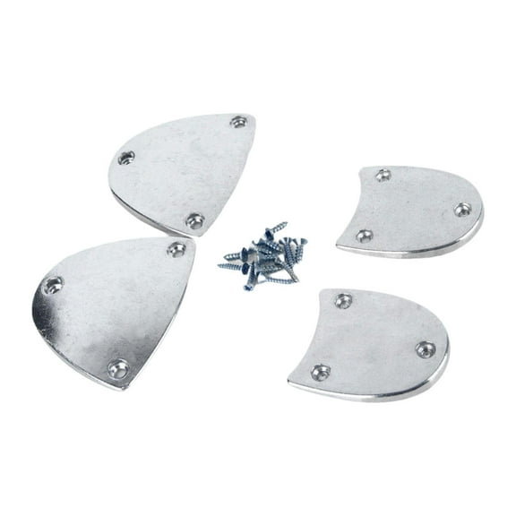 Segolike Tap Shoe Sole Protector Anti Slip Metal Shoe Bottom and Heel for Tap Dance Shoes Adults L