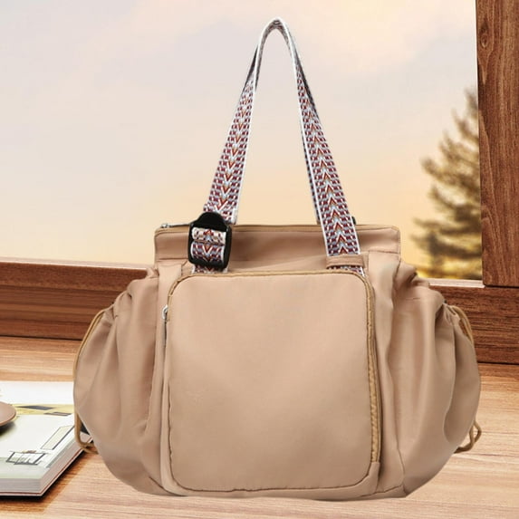 Segolike Transformable Cradle Bag Lightweight Women Shoulder Bag for Travel Work Vacation Khaki