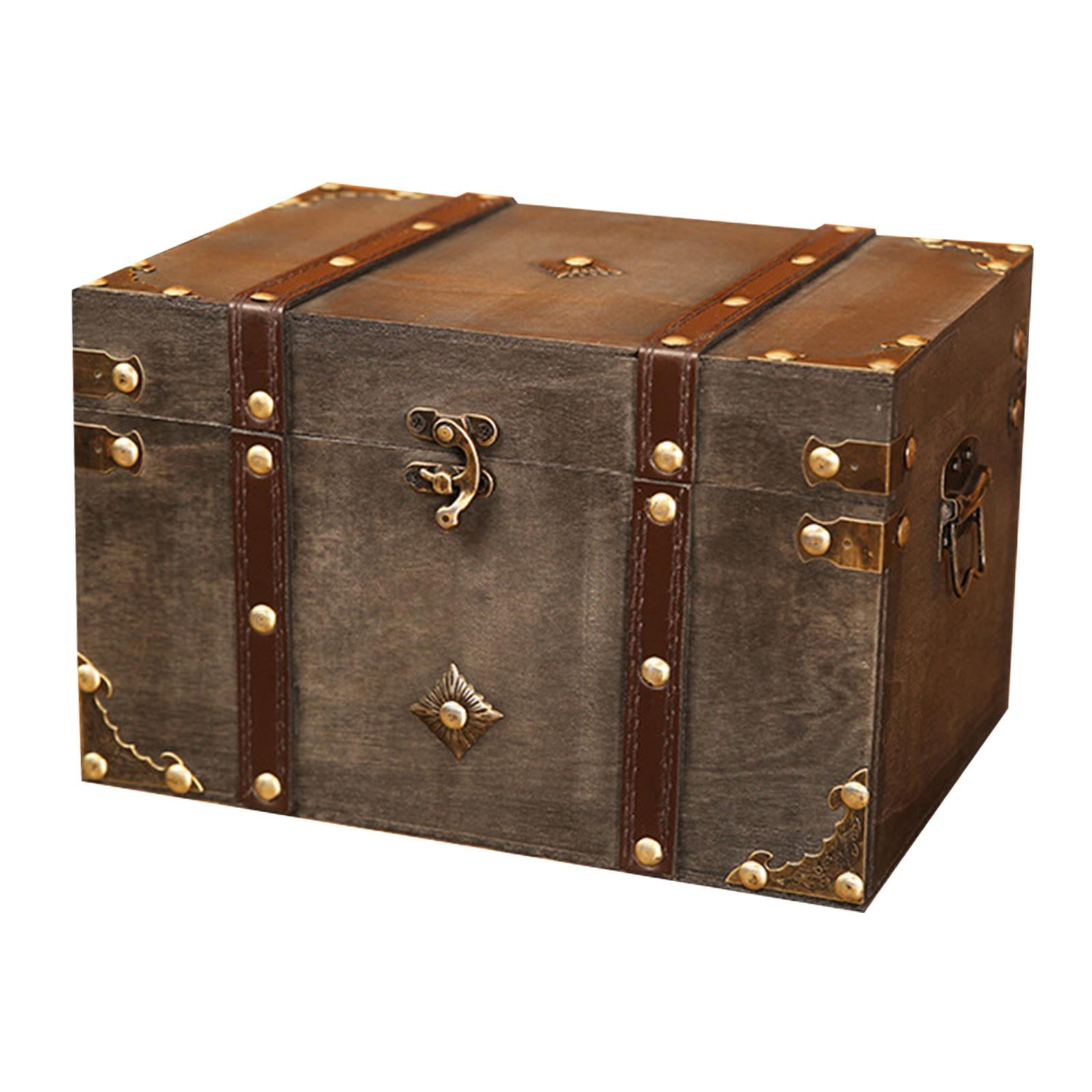 Segolike Vintage Jewelry Box Pirate Treasure Chest Collectible ...