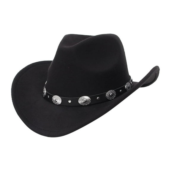 Segolike Western Cowboy Hat Sun Hat Fedora Hat for Travel Outdoor Music Festival Dress