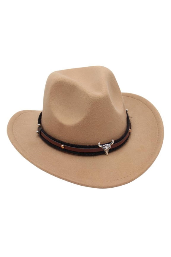 Western Cowboy Hat Wide Brim Hat Events Summer Children Fishing Camping Decorative Photo Props Performance Cap Outdoor Cowgirl Hat Disco Hat Camel