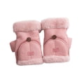 thumbnail image 1 of Segolike Winter Fingerless Gloves, Texting Mittens, Cold Weather Gloves, Flip Top Mittens Pink, 1 of 8