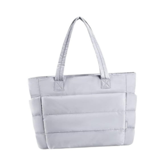 Segolike Women Lightweight Tote Bag Stylish Shoulder Bag for Gift Commuting Business Trip Gray