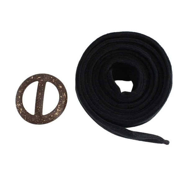 Segolike Women Wool Overcoat Waist Belt Replacement Belt, Waistband Trendy Waist Tie Coat Belt Wide Waist Belt for Woolen Coat Travel Black