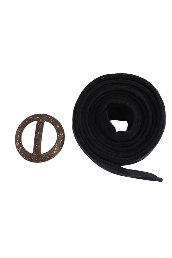 Women Wool Overcoat Waist Belt Replacement Belt, Waistband Trendy Waist Tie Coat Belt Wide Waist Belt for Woolen Coat Travel Black
