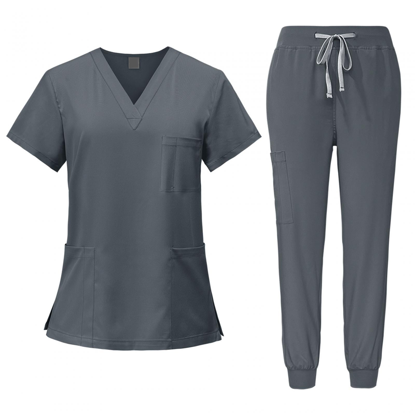 Segolike Women's Scrub Set, Scrubs Nursing Uniforms Professional Scrub