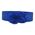 thumbnail image 1 of Segolike Womens Wide Belt Casual Corset Belt Elastic Waist Belt for Coat Dress Decoration Blue, 1 of 8