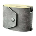 thumbnail image 1 of Segolike Wrap Wallet Money Holder Multifunction Organizer Handy Purse Bands for Traveling Business Trip Vacation Grey, 1 of 8