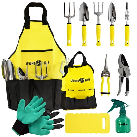 Segomo Tools 12 & 14 Piece Piece Garden Tool Sets