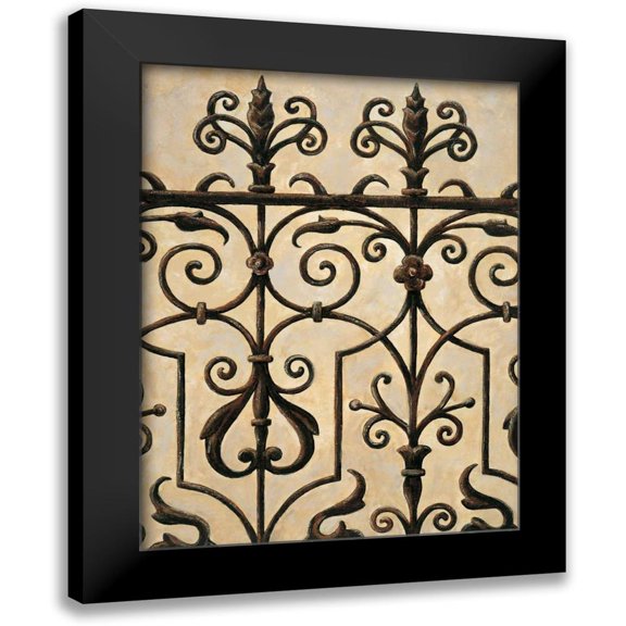 Segovia, Pablo 15x18 Black Modern Framed Museum Art Print Titled - Gatekeeper II