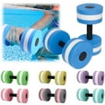 thumbnail image 1 of Segrcwoh Aquatic Dumbells, 2PCS Water Aerobic Exercise Foam Dumbbell Pool Resistance,Water Aqua Fitness Barbells Hand Bar Exercises Equipment for Weight Loss, 1 of 6